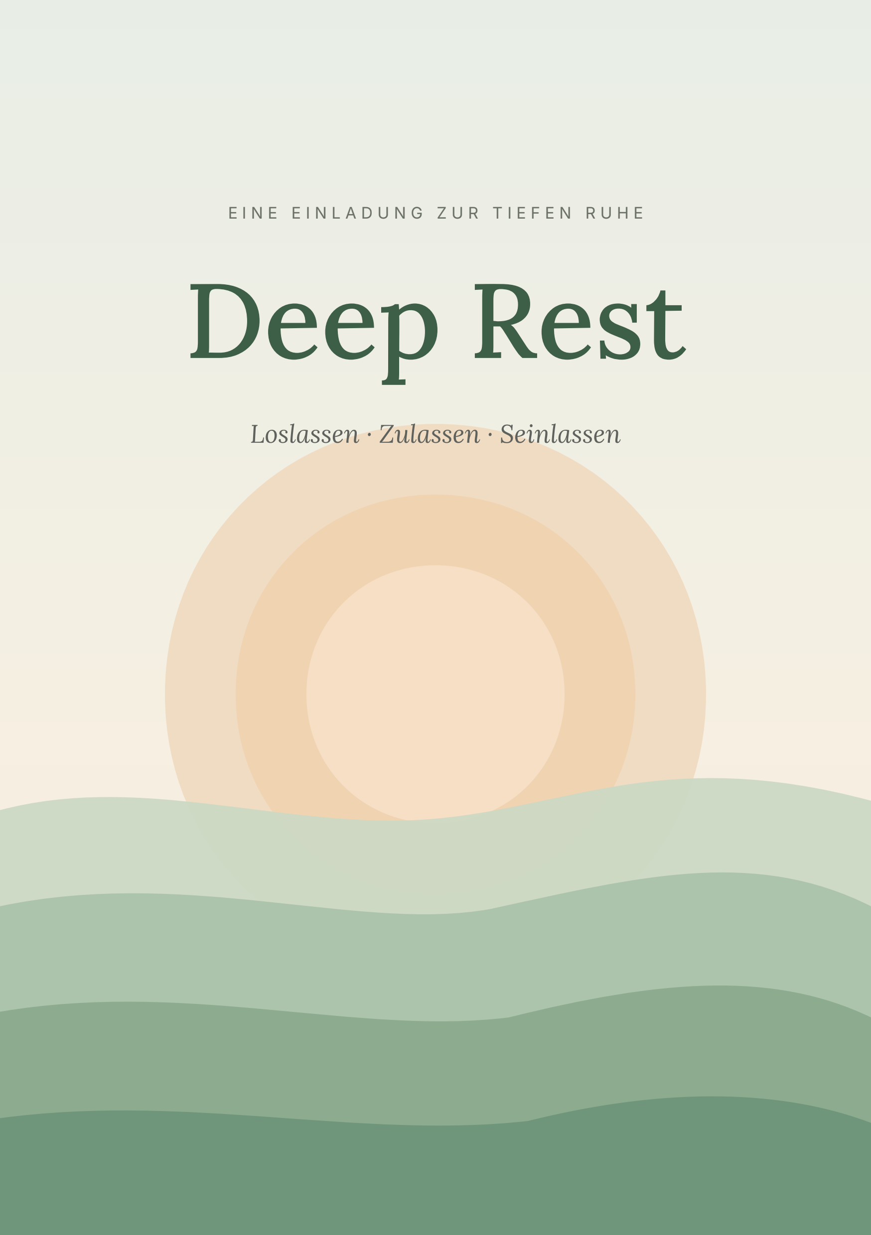 Cover: E-Book Deep Insight – Tiefes Ruhen